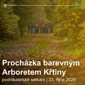 Procházka barevným Arboretem Křtiny (23. 10. 2025)