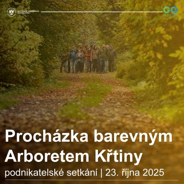 Procházka barevným Arboretem Křtiny (23. 10. 2025)