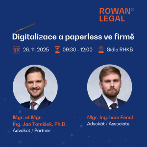 Digitalizace a paperless ve firmě