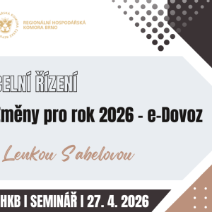 CELNÍ ŘÍZENÍ  - změny pro rok 2026 – E-DOVOZ (27. 4. 2026)