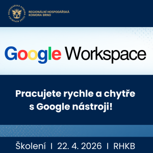 Google Workspace v každodenní praxi (22. 4. 2026)