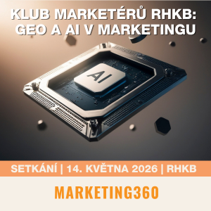 Klub marketérů RHKB: GEO a AI v marketingu (14. 5. 2026)
