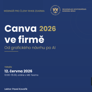 Canva ve firmě 2026 (12. 6. 2026). Registrace ukončena!