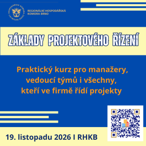 Základy projektového řízení (19. 11. 2026)